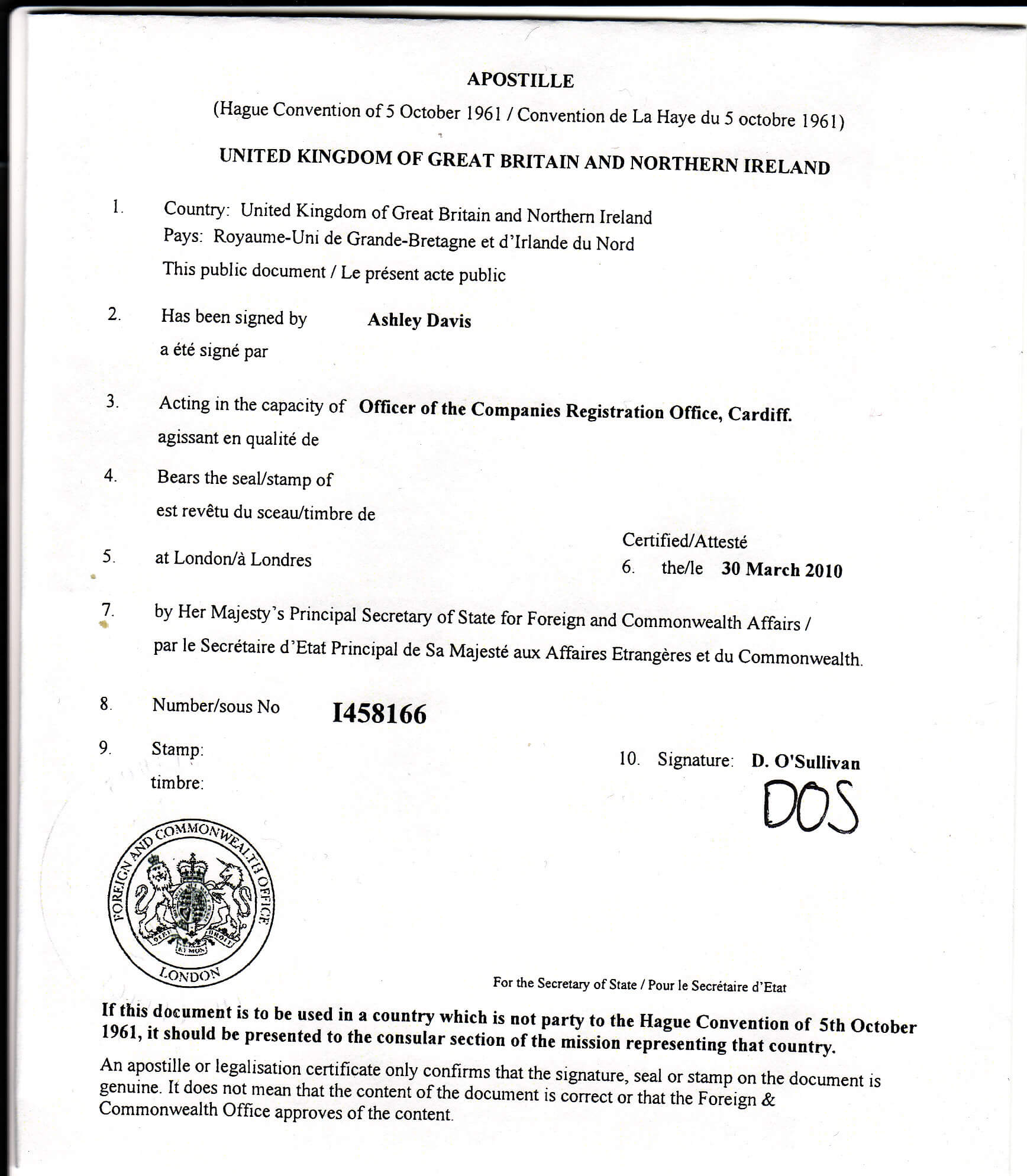 Apostille Sample 1 Apostille MD Pryke Notary